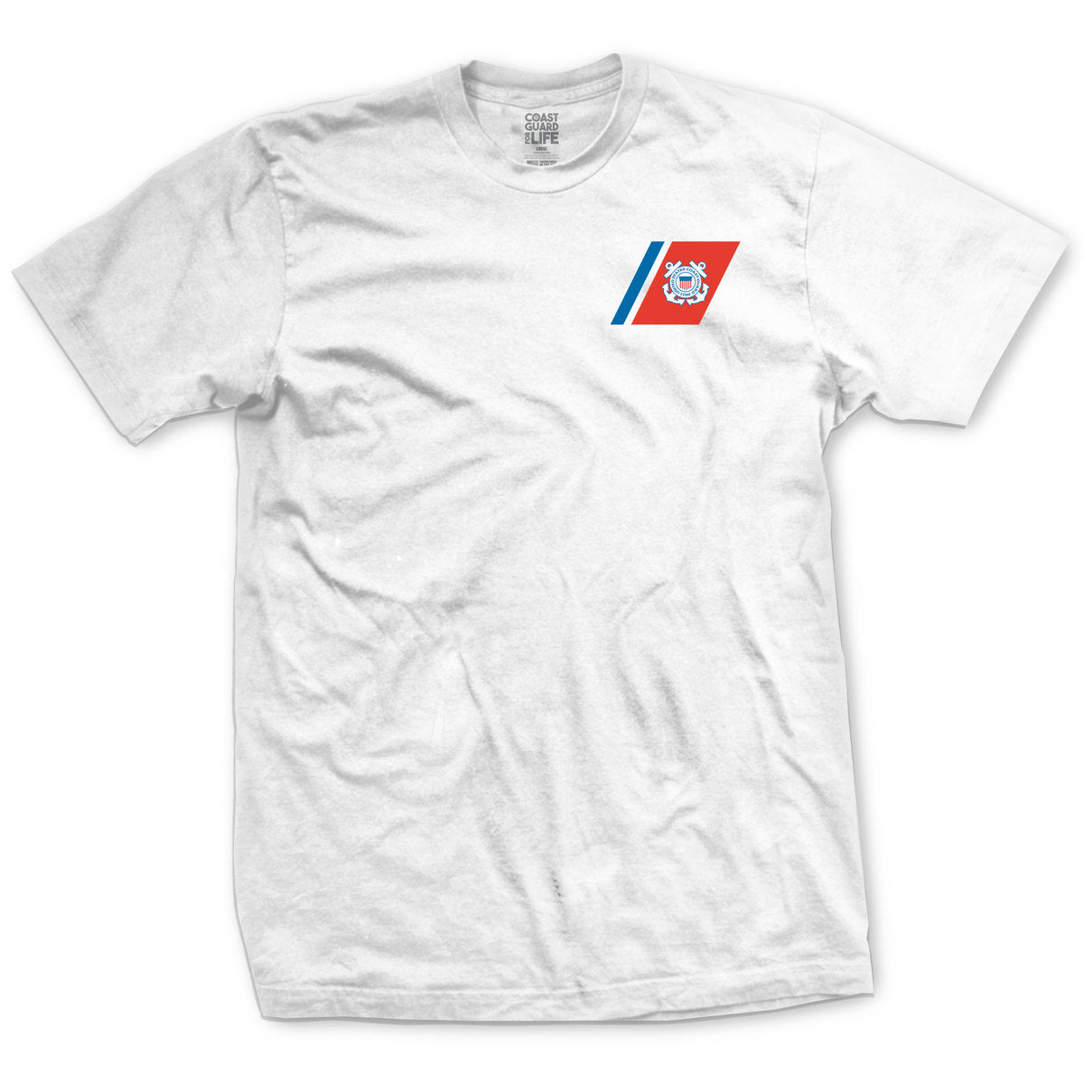 Racing Stripe Coast Guard T-shirt