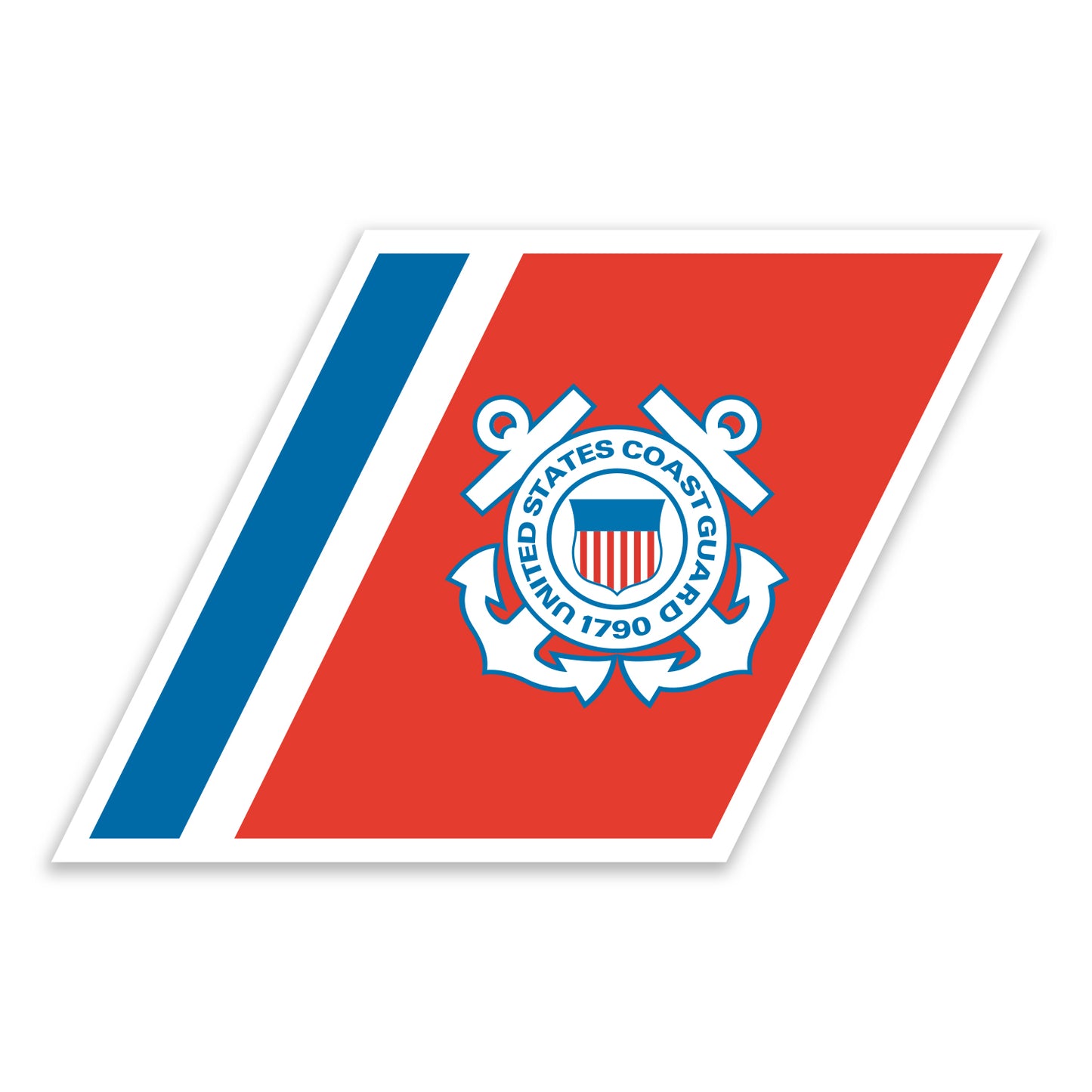 USCG Racing Stripe Decal
